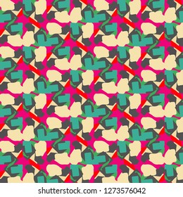 Abstract vector background. Colorful halftone illustration pattern