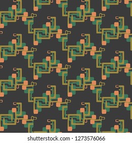 Abstract vector background. Colorful halftone illustration pattern