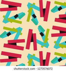 Abstract vector background. Colorful halftone illustration pattern