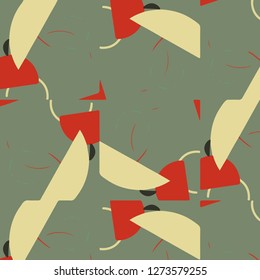 Abstract vector background. Colorful halftone illustration pattern