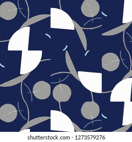 Abstract vector background. Colorful halftone illustration pattern