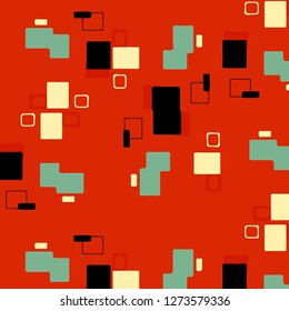 Abstract vector background. Colorful halftone illustration pattern