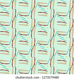 Abstract vector background. Colorful halftone illustration pattern