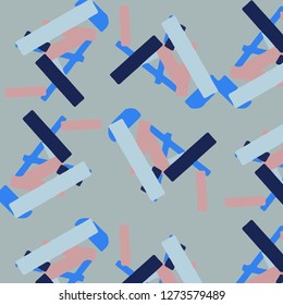 Abstract vector background. Colorful halftone illustration pattern