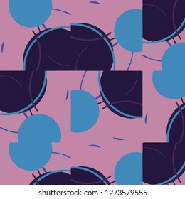 Abstract vector background. Colorful halftone illustration pattern