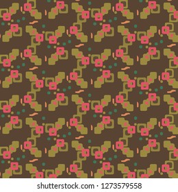Abstract vector background. Colorful halftone illustration pattern