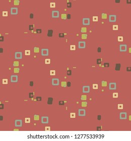 Abstract vector background. Colorful halftone illustration pattern