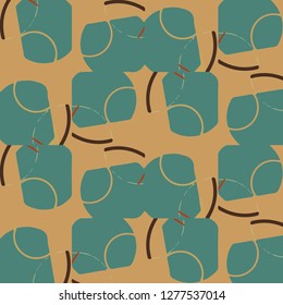 Abstract vector background. Colorful halftone illustration pattern