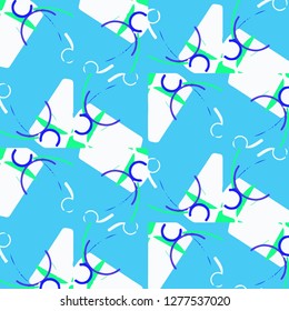 Abstract vector background. Colorful halftone illustration pattern