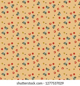 Abstract vector background. Colorful halftone illustration pattern