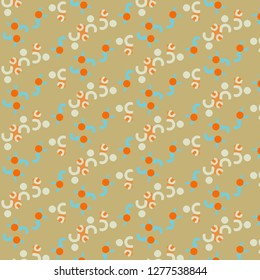 Abstract vector background. Colorful halftone illustration pattern
