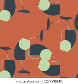Abstract vector background. Colorful halftone illustration pattern
