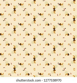 Abstract vector background. Colorful halftone illustration pattern
