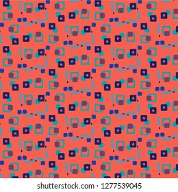 Abstract vector background. Colorful halftone illustration pattern
