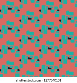 Abstract vector background. Colorful halftone illustration pattern
