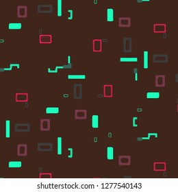 Abstract vector background. Colorful halftone illustration pattern
