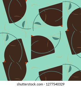 Abstract vector background. Colorful halftone illustration pattern
