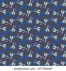 Abstract vector background. Colorful halftone illustration pattern
