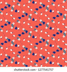 Abstract vector background. Colorful halftone illustration pattern
