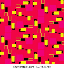 Abstract vector background. Colorful halftone illustration pattern
