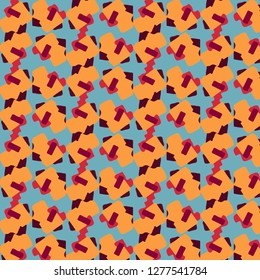 Abstract vector background. Colorful halftone illustration pattern
