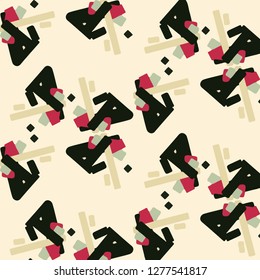 Abstract vector background. Colorful halftone illustration pattern

