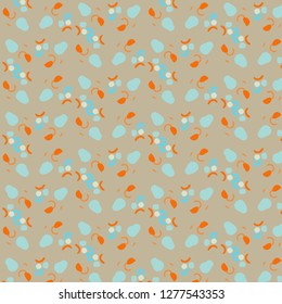 Abstract vector background. Colorful halftone illustration pattern
