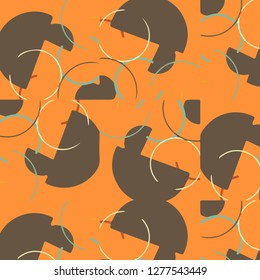 Abstract vector background. Colorful halftone illustration pattern

