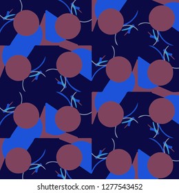 Abstract vector background. Colorful halftone illustration pattern
