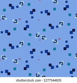 Abstract vector background. Colorful halftone illustration pattern
