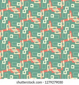 Abstract vector background. Colorful halftone illustration pattern