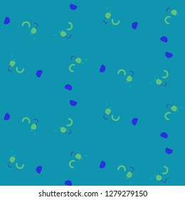 Abstract vector background. Colorful halftone illustration pattern