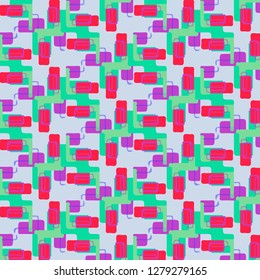 Abstract vector background. Colorful halftone illustration pattern