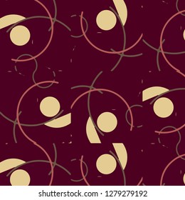 Abstract vector background. Colorful halftone illustration pattern