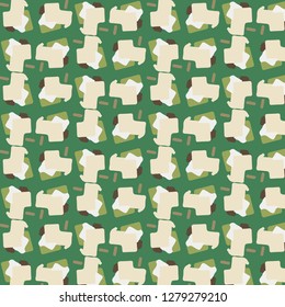 Abstract vector background. Colorful halftone illustration pattern