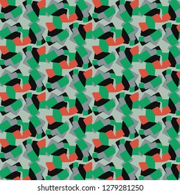 Abstract vector background. Colorful halftone illustration pattern