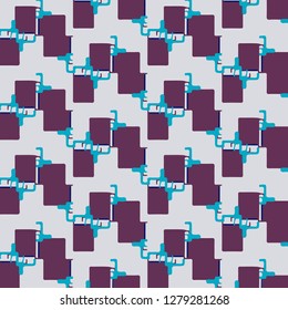 Abstract vector background. Colorful halftone illustration pattern