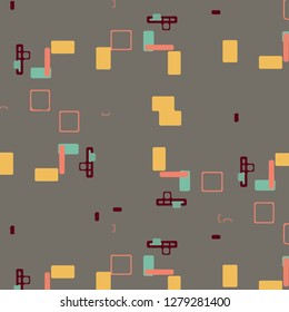 Abstract vector background. Colorful halftone illustration pattern