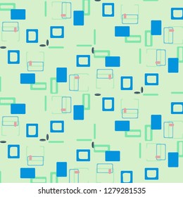 Abstract vector background. Colorful halftone illustration pattern