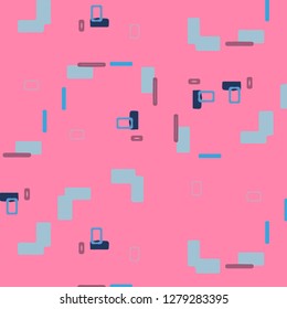 Abstract vector background. Colorful halftone illustration pattern