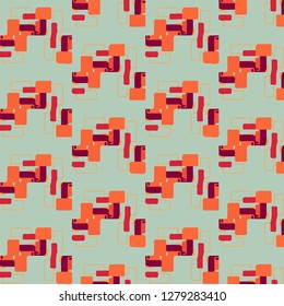 Abstract vector background. Colorful halftone illustration pattern