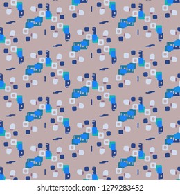 Abstract vector background. Colorful halftone illustration pattern