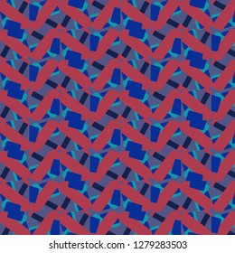 Abstract vector background. Colorful halftone illustration pattern