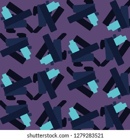 Abstract vector background. Colorful halftone illustration pattern