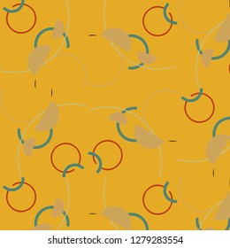 Abstract vector background. Colorful halftone illustration pattern