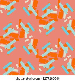 Abstract vector background. Colorful halftone illustration pattern
