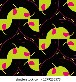 Abstract vector background. Colorful halftone illustration pattern