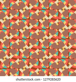 Abstract vector background. Colorful halftone illustration pattern