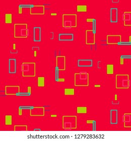 Abstract vector background. Colorful halftone illustration pattern