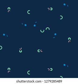 Abstract vector background. Colorful halftone illustration pattern